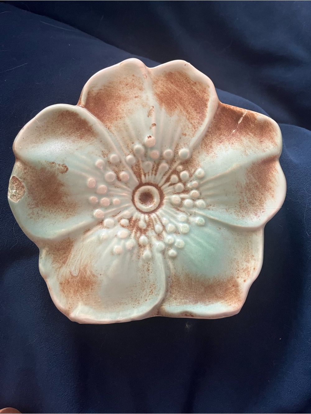Vintage 1950’s McCoy Pottery flower wall pocket